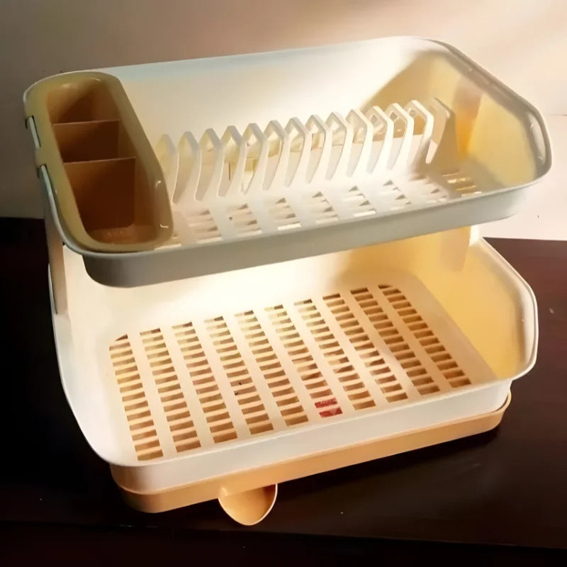 2-Tier Dish Dryer & Organizer