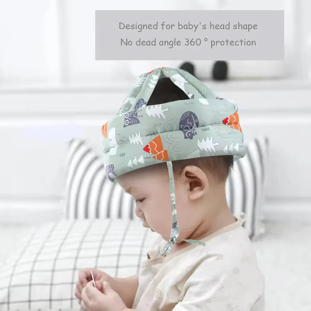 Adjustable Safe Steps Baby Helmet