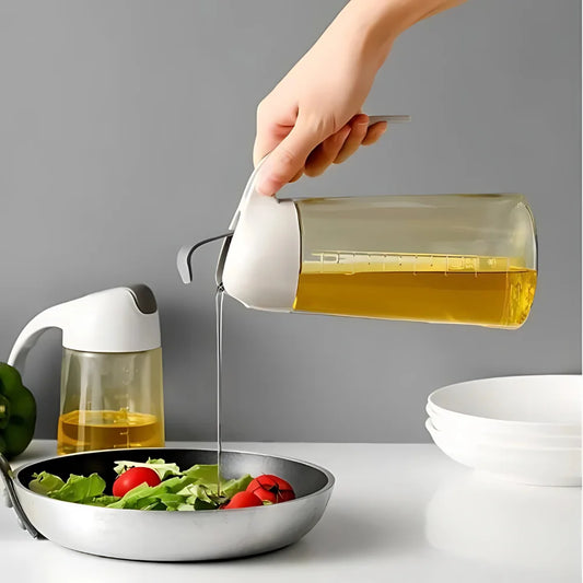 Precise Oil Dispenser: Spray & Pour for Easy Healthy Cooking