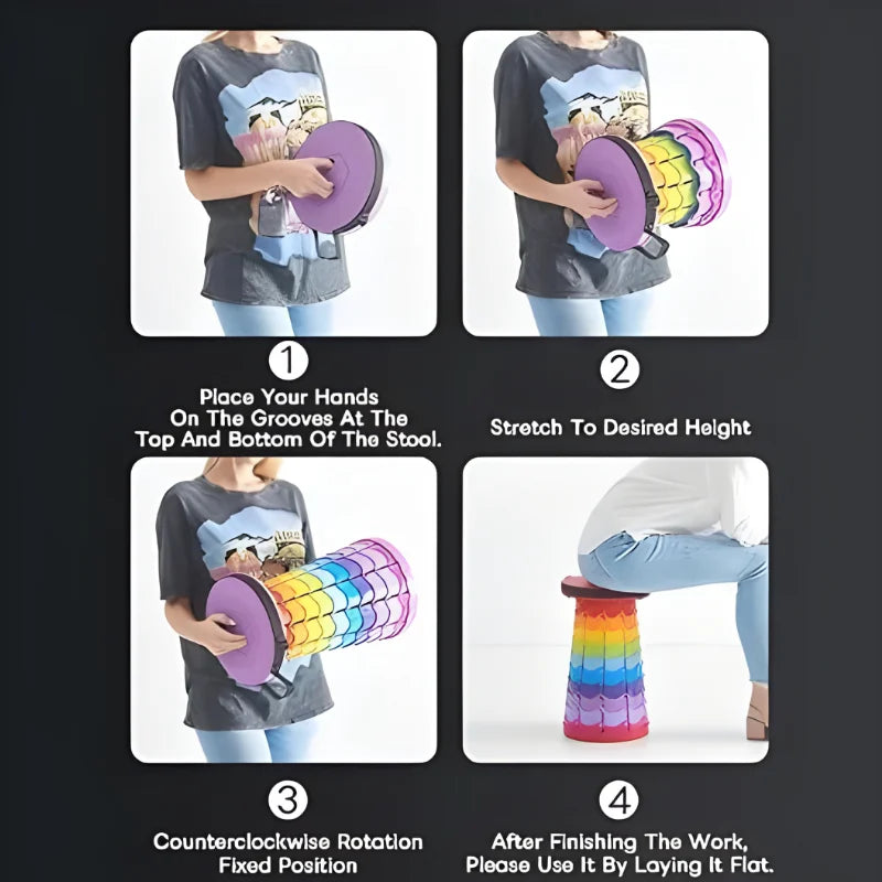 Pocket-Sized Pop-Up Comfort Seat