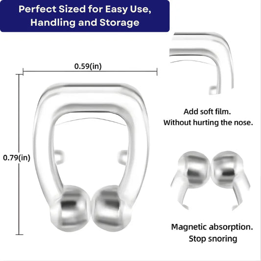 Breathe Easy Snore-Free Sleep Clips