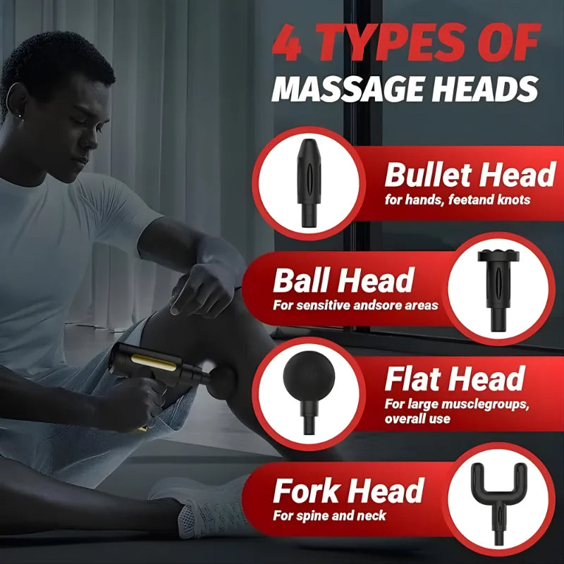6-Speed, Pro-Grade Deep Tissue Pain Relief