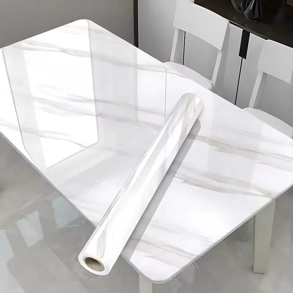 2 Rolls of GlowStone Surface Film (60x200cm each)- Instant Marble Shine!