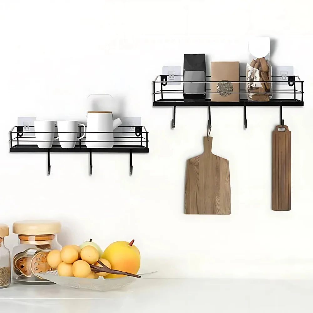 Space-Saving Bath & Kitchen Shelf