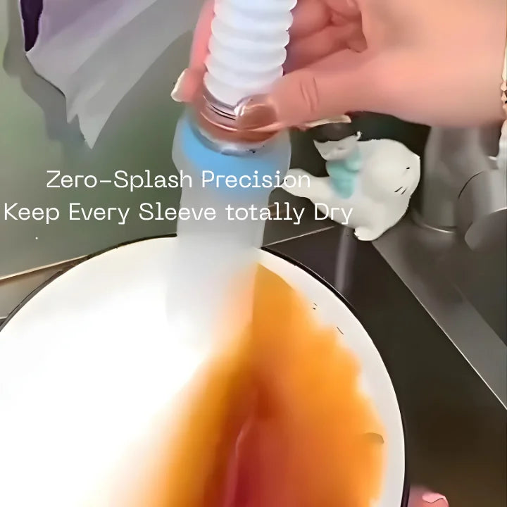 3 Kitchen Showers in 1 Order (360° Clean Flow)