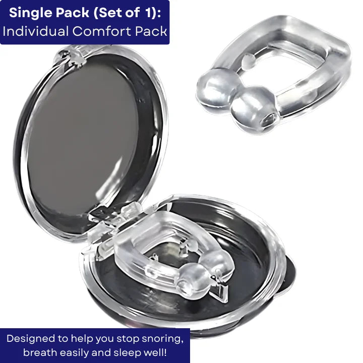 Breathe Easy Snore-Free Sleep Clips