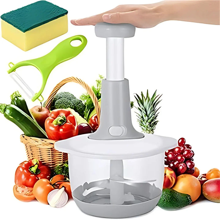 TurboChop (2000ML) : Effortless Food Prep in Seconds!