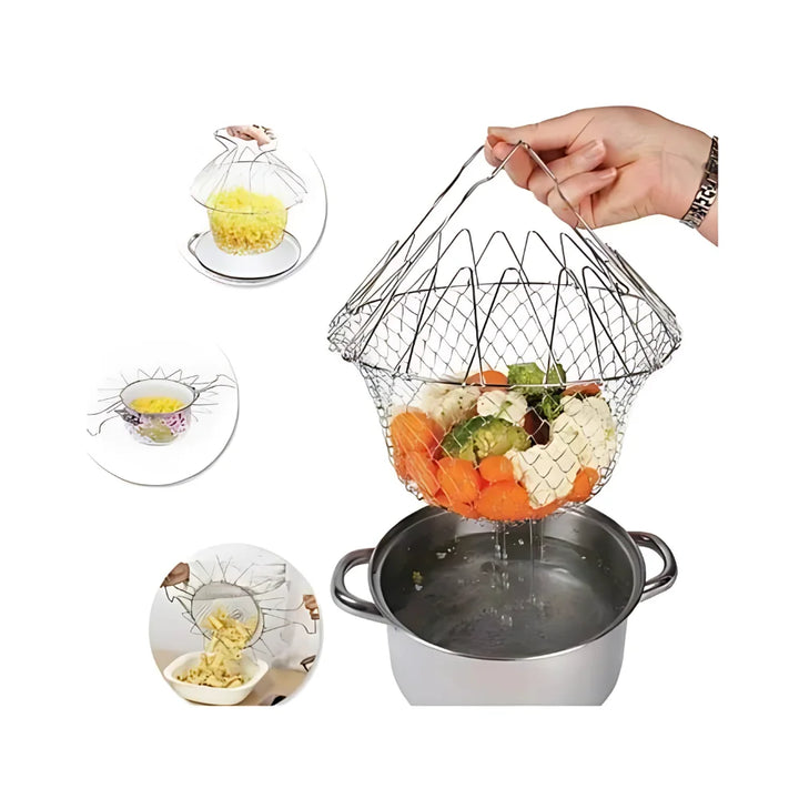Foldable Steamer: Cook Smarter, Not Harder