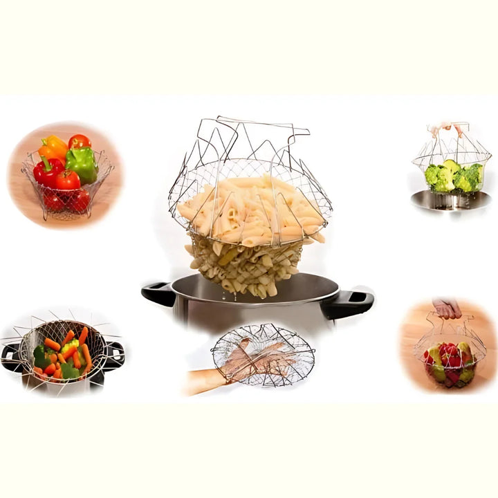 Foldable Steamer: Cook Smarter, Not Harder
