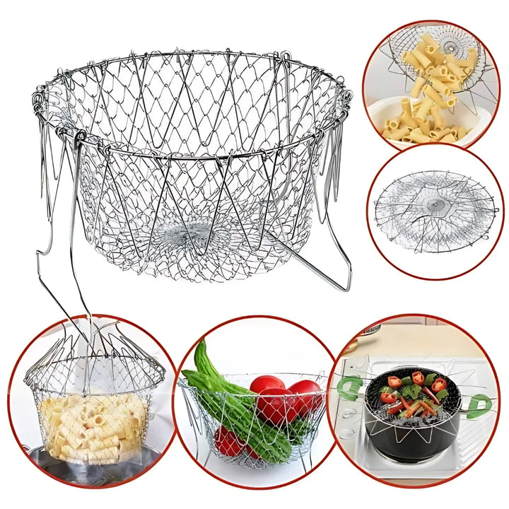 Foldable Steamer: Cook Smarter, Not Harder