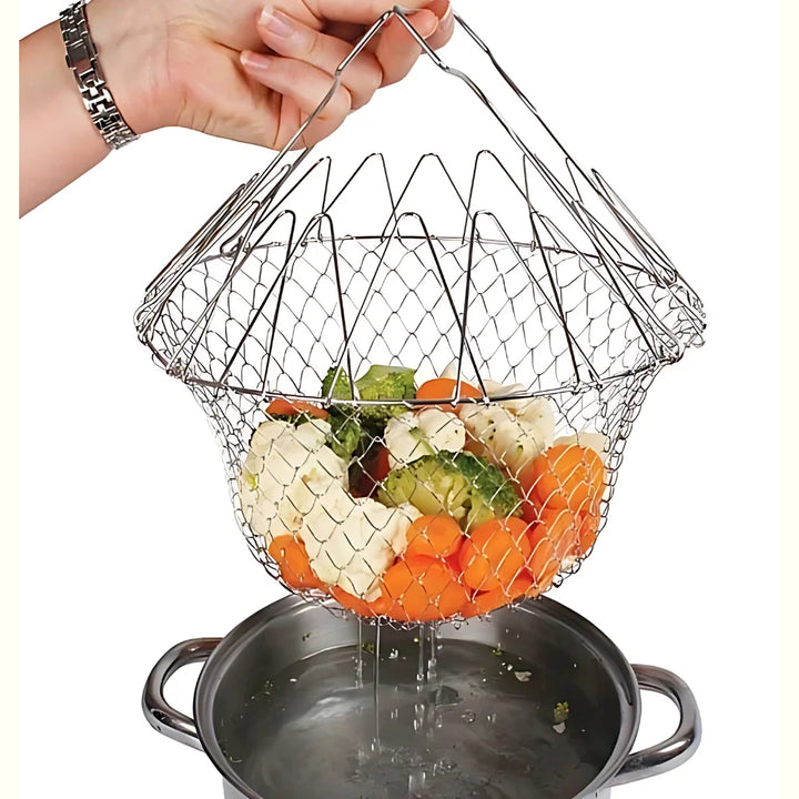 Foldable Steamer: Cook Smarter, Not Harder