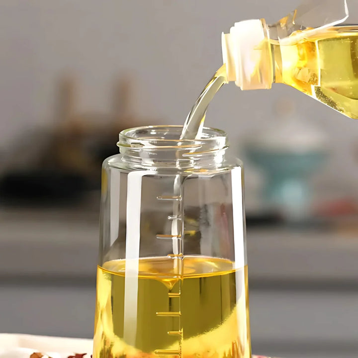 Precise Oil Dispenser: Spray & Pour for Easy Healthy Cooking