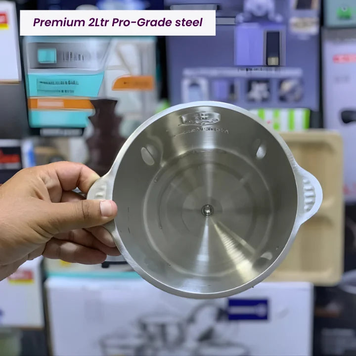 2Ltr Ultra-Steel Manual Food Processor