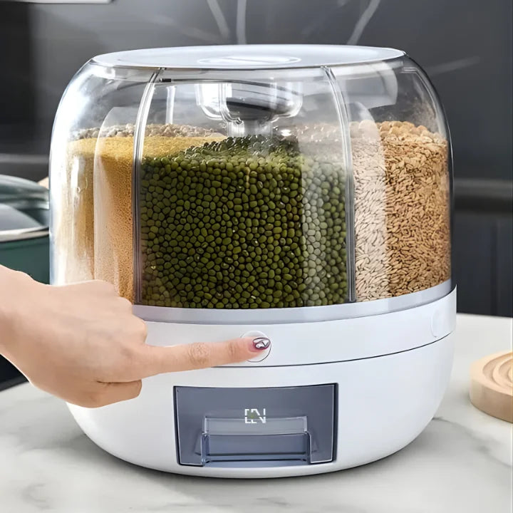Ever-Fresh Premium Family-Edition Dispenser (1Kg Each Compartment)