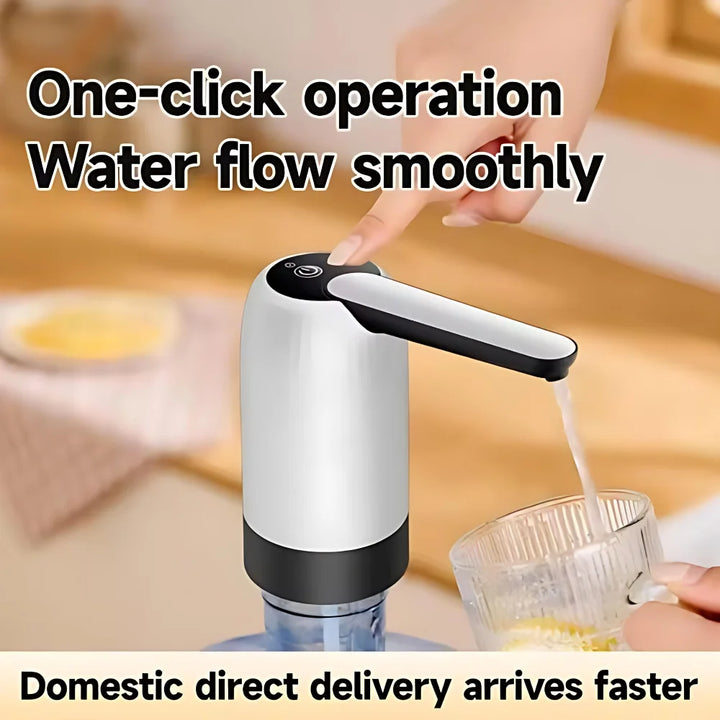 Pure Water, Effortlessly: Rechargeable Dispenser