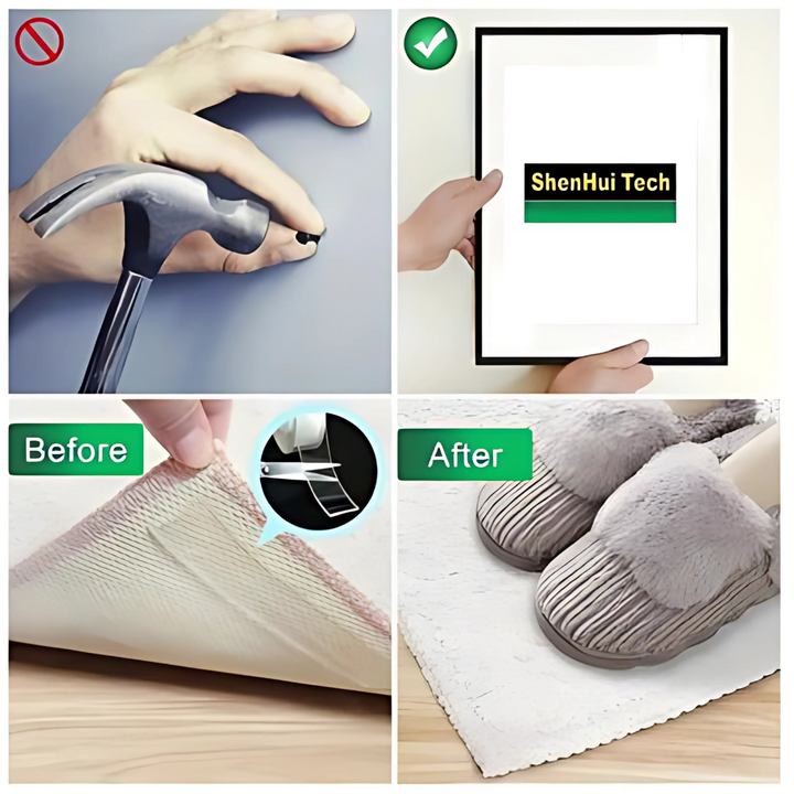 Buy invisible Grip Tape - Strong, Reusable, Damage-Free under 1000