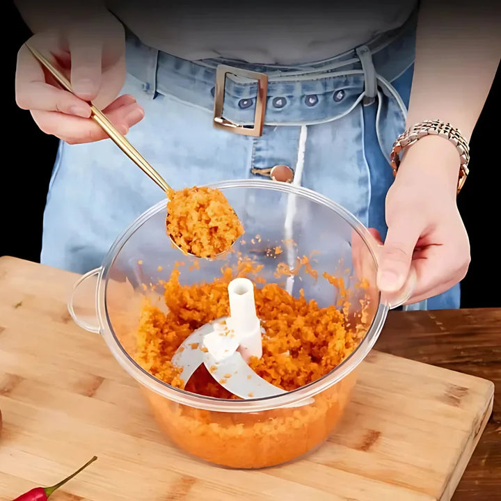 TurboChop (2000ML) : Effortless Food Prep in Seconds!
