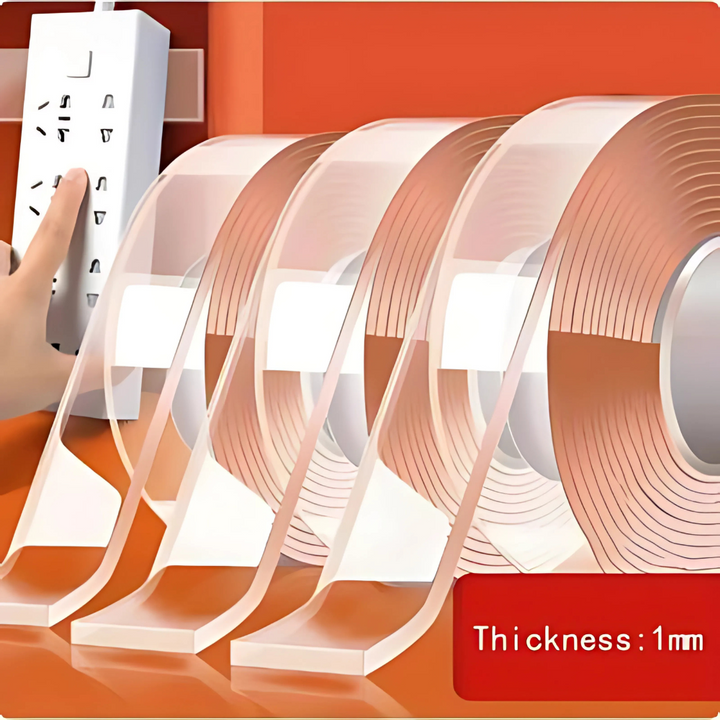 Reusable strong Double-Sided adhesive Nano Tape
