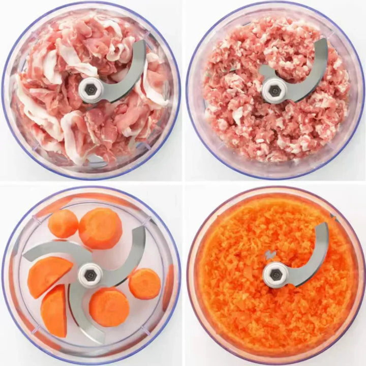 TurboChop (2000ML) : Effortless Food Prep in Seconds!