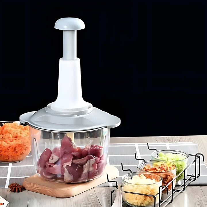 TurboChop (2000ML) : Effortless Food Prep in Seconds!