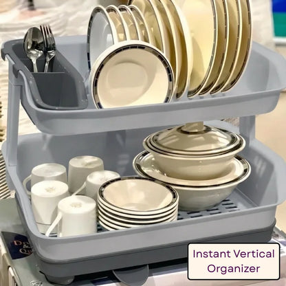 2-Tier Dish Dryer & Organizer
