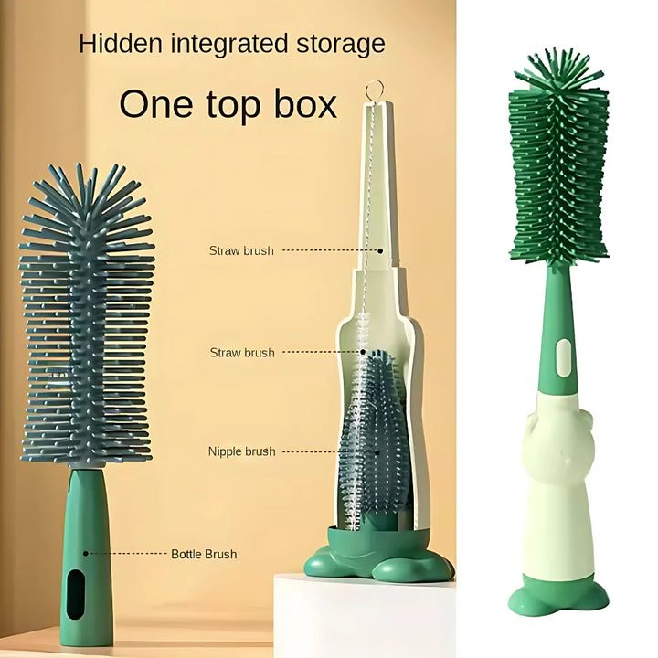 Complete Baby Bottle Hygiene Brush Kit