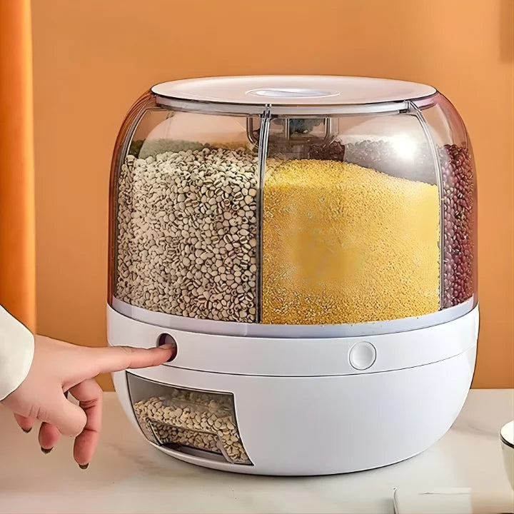 Ever-Fresh Premium Family-Edition Dispenser (1Kg Each Compartment)