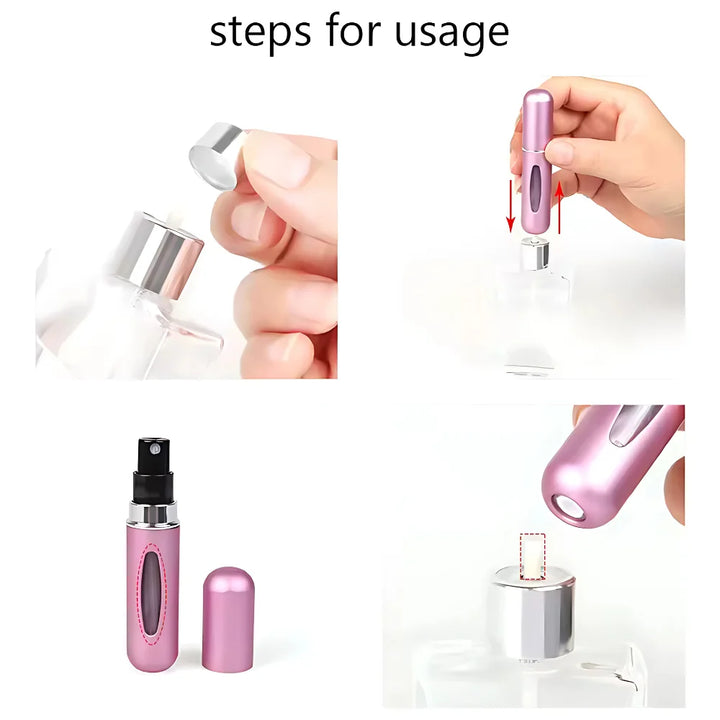 Mini Pocket Perfume Atomizer - Pack of 2