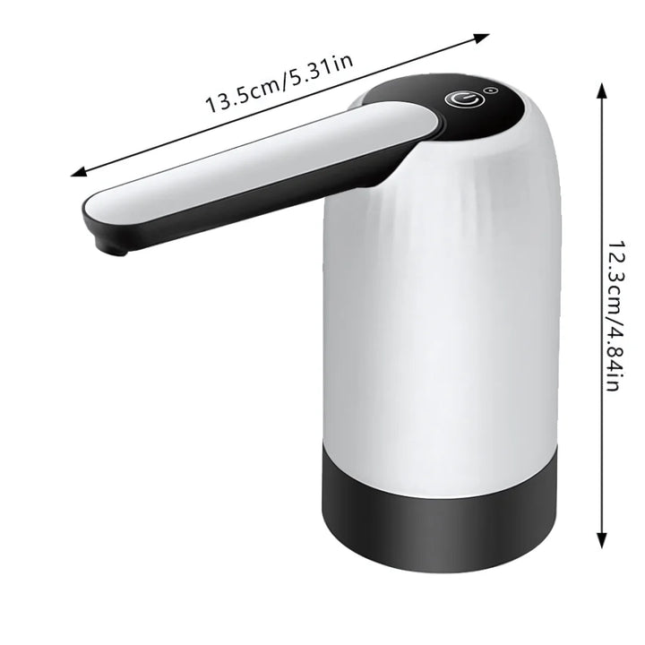 Pure Water, Effortlessly: Rechargeable Dispenser