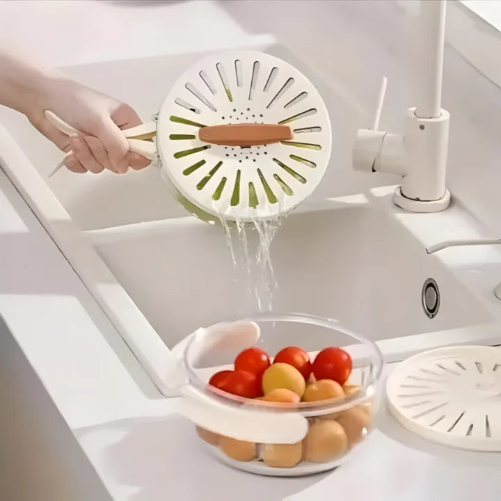 SwiftStrain 2-in-1 Prep Bowl