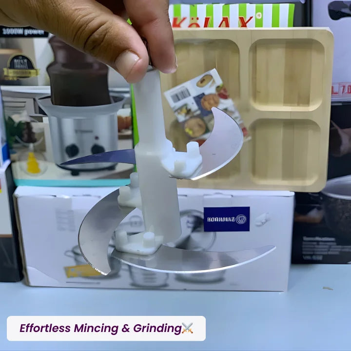2Ltr Ultra-Steel Manual Food Processor