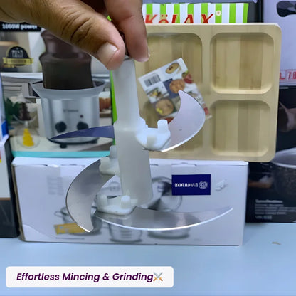 2Ltr Ultra-Steel Manual Food Processor