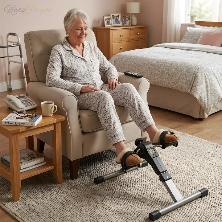 Imported Quality Pedal Exerciser Machine with Digital Meter - Performance Tracker