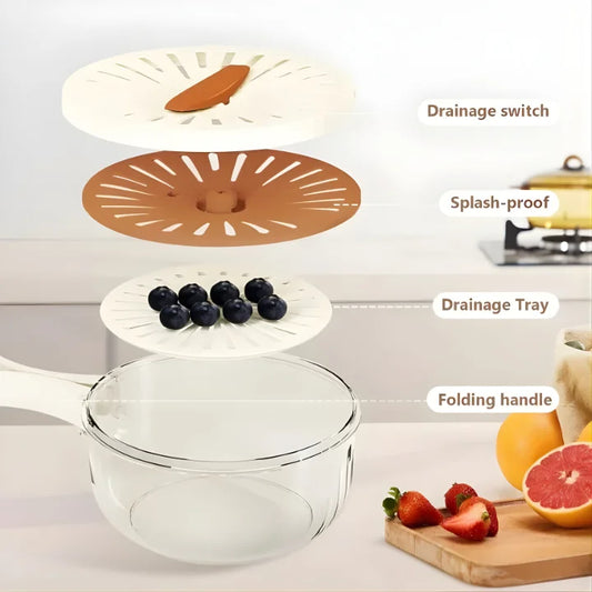 SwiftStrain 2-in-1 Prep Bowl