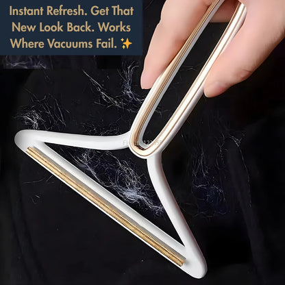 Dual-Action Fabric Shaver