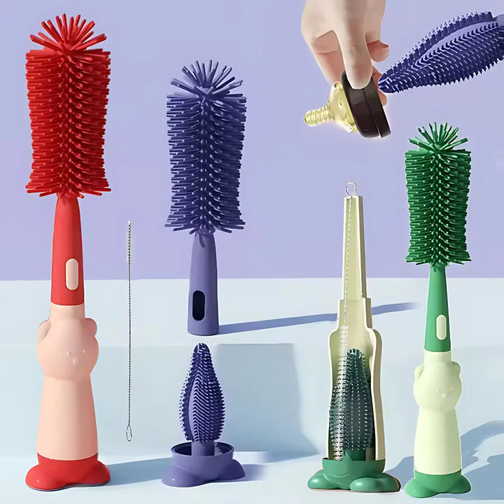 Complete Baby Bottle Hygiene Brush Kit