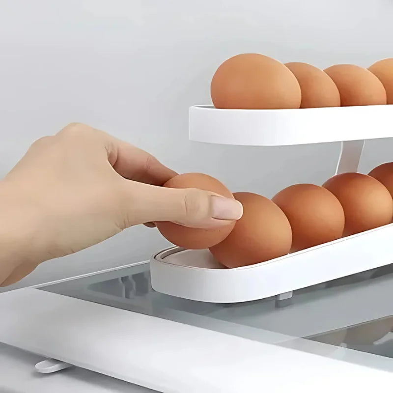 Using Egg Rack For Addition Automatic Scrolling Egg Rack: Organized, Efficient, and Spill-Proof Egg ...