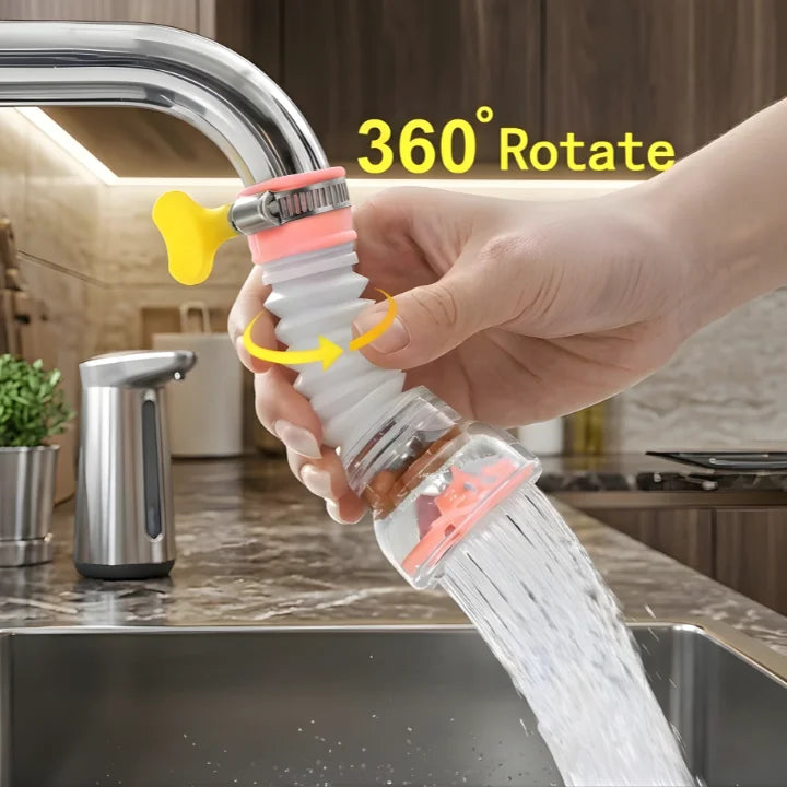 3 Kitchen Showers in 1 Order (360° Clean Flow)