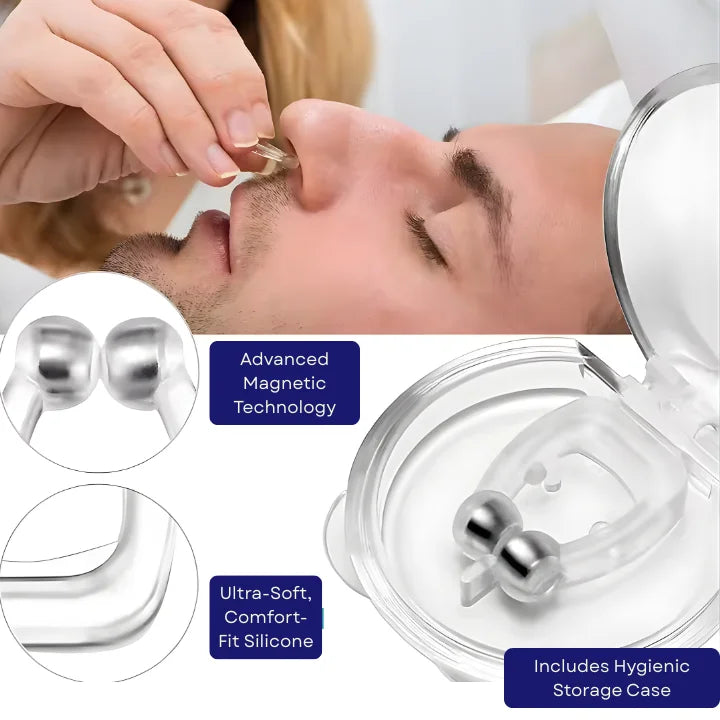 Breathe Easy Snore-Free Sleep Clips