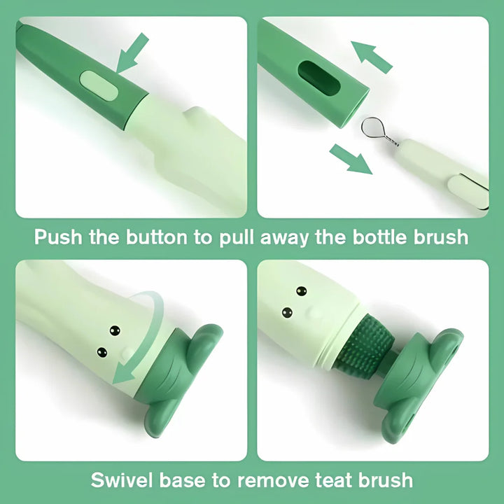Complete Baby Bottle Hygiene Brush Kit