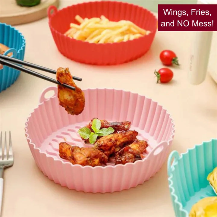 FryGuard No-Mess Silicone Pod(Pack of 2)