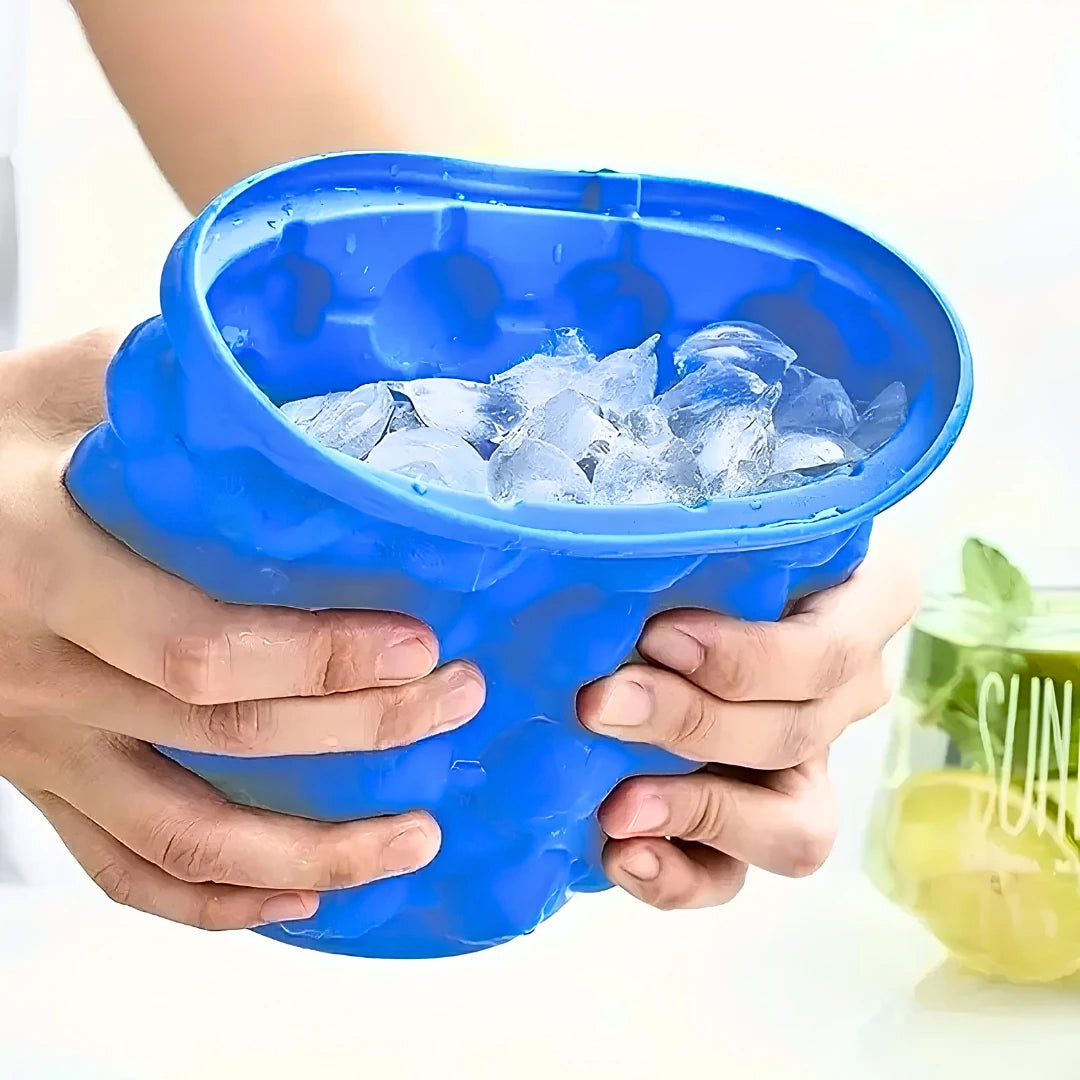 ChillCube Space-Saving Ice Maker Bucket