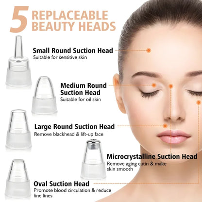 Professional Skin Refiner, Blackhead Remover, Pore Therapy (5 in 1)