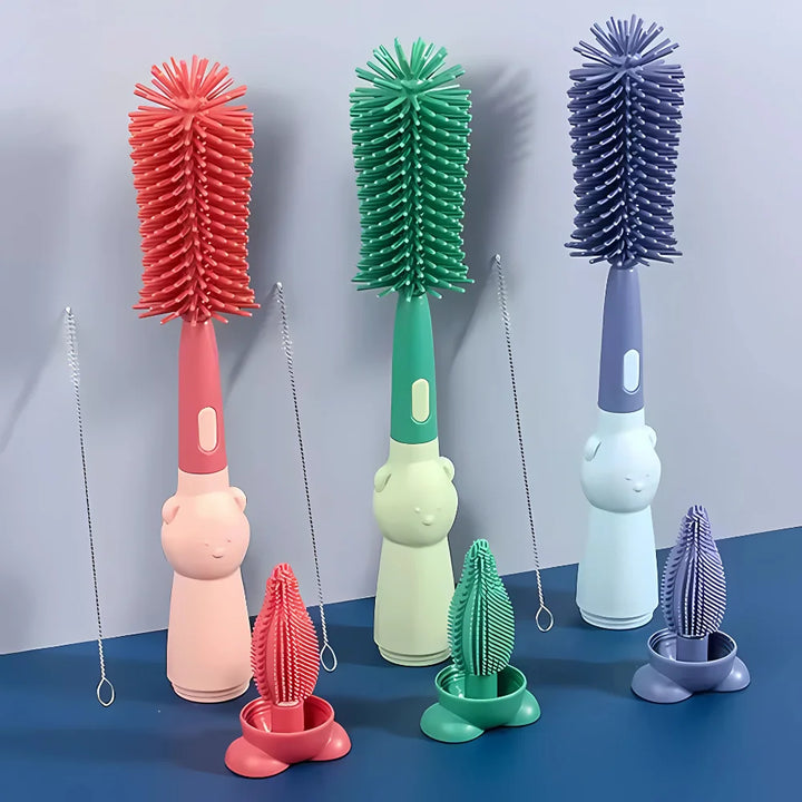 Complete Baby Bottle Hygiene Brush Kit