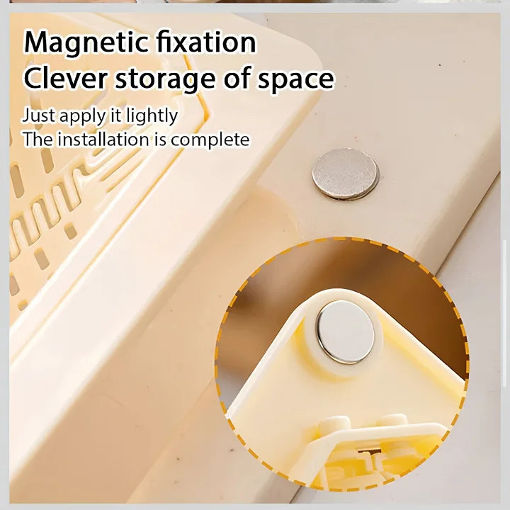2-in-1 Magnetic Sink Filter & Organizer