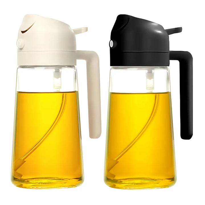 Precise Oil Dispenser: Spray & Pour for Easy Healthy Cooking