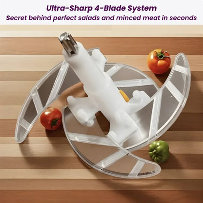 2Ltr Ultra-Steel Manual Food Processor