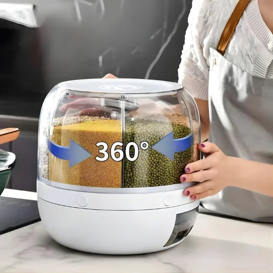 Ever-Fresh 6Kg Premium Family-Edition Dispenser (1Kg Each Compartment)
