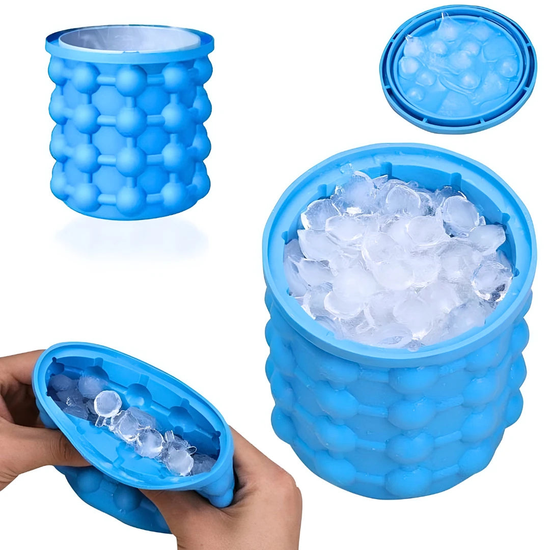ChillCube Space-Saving Ice Maker Bucket