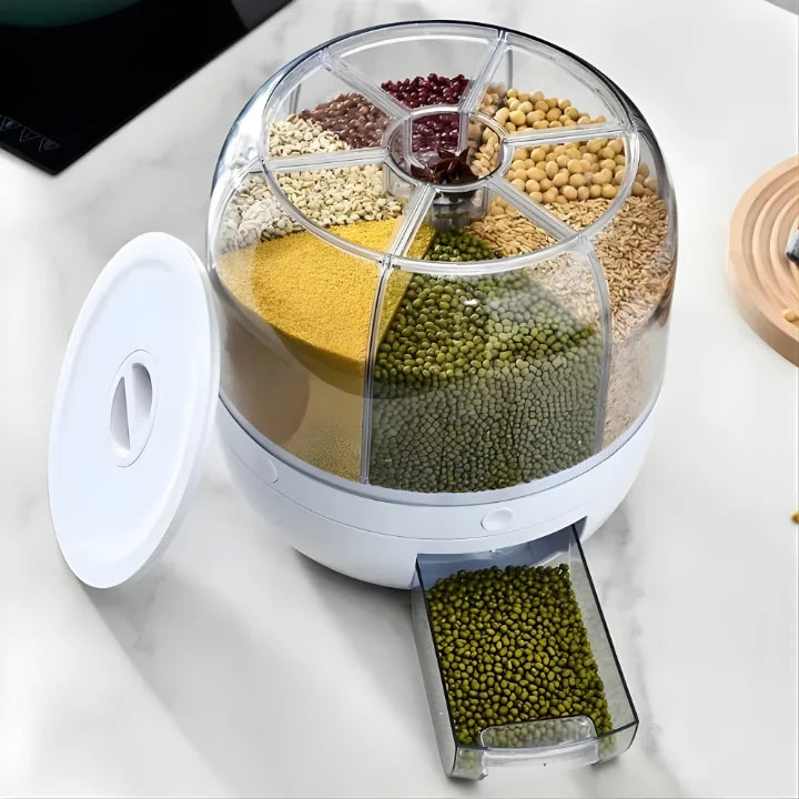 Ever-Fresh Premium Family-Edition Dispenser (1Kg Each Compartment)